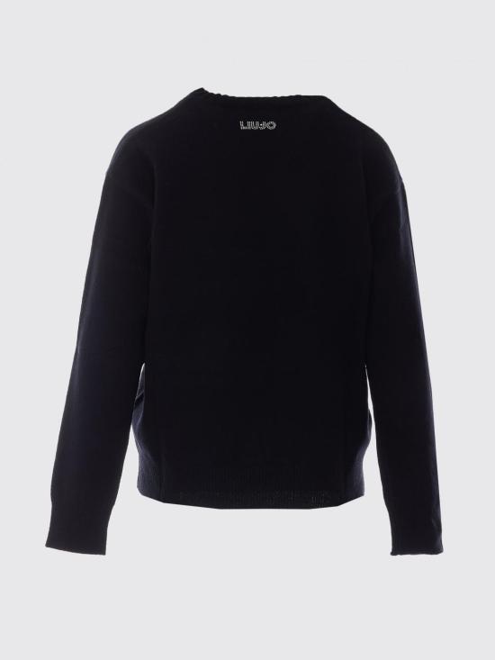 26FW 리우조 스웨터 WF6455MS009 L9455 Black - LIU JO