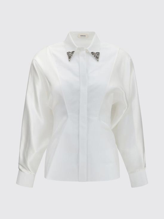 26FW 베르사체 셔츠 10265081A13878 1W000 White - VERSACE