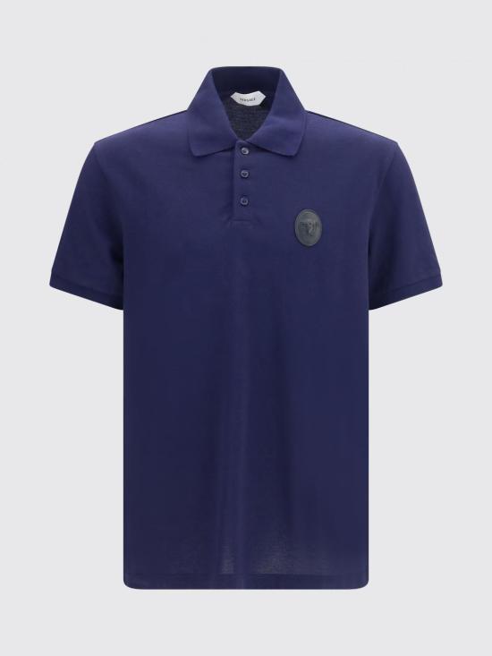 26FW 베르사체 폴로 티셔츠 10268841A19231 1UI40 Navy - VERSACE