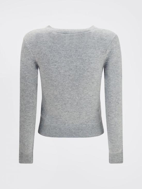26FW 셀프 포트레이트 스웨터 AW26149TAGR Grey - SELF PORTRAIT