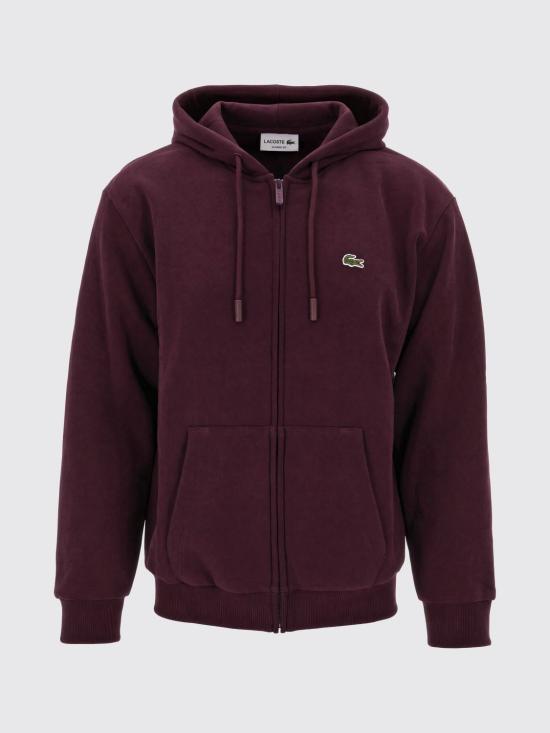 26FW 라코스테 긴팔 티셔츠 8864 3KE Burgundy - LACOSTE