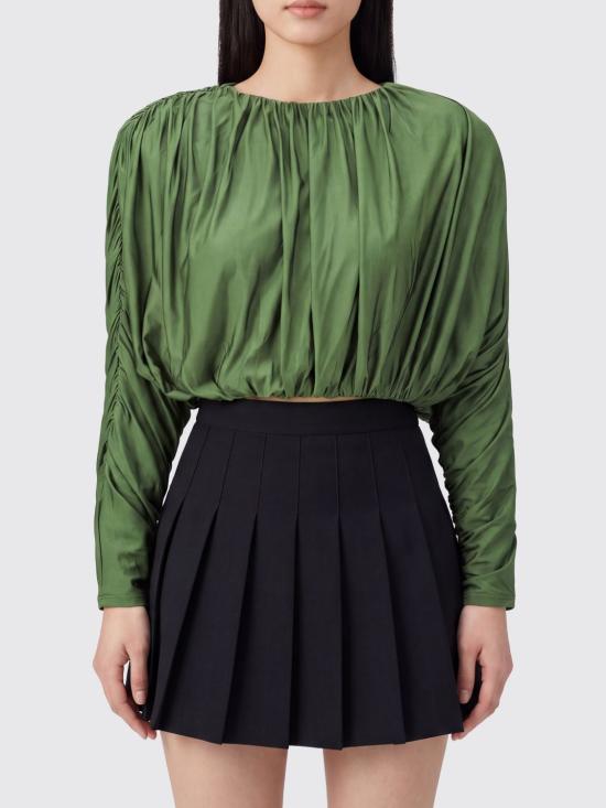 26FW 셀프 포트레이트 탑 AW26009TAG Green