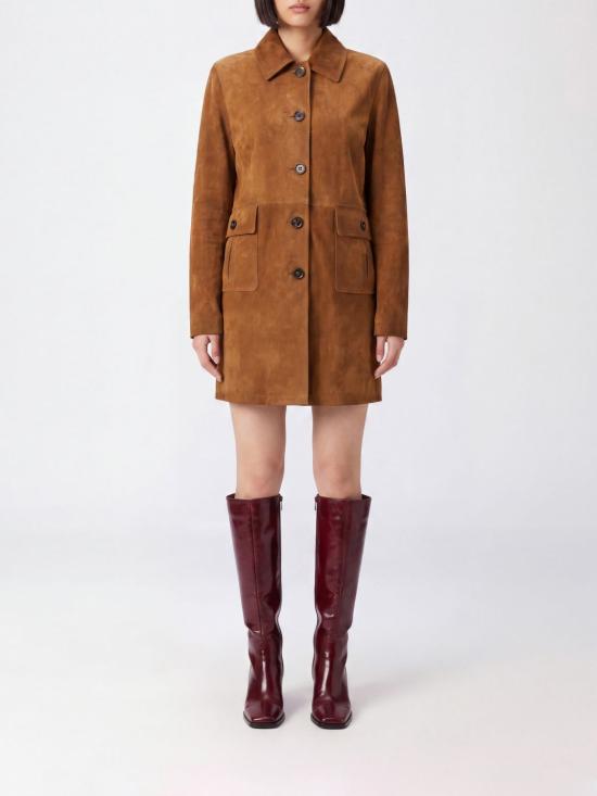 26FW 발스타 코트 417KF005 V0033 Tobacco
