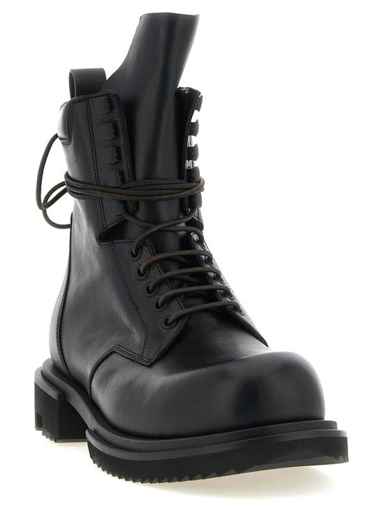  릭 오웬스 부츠 LDRU02F4829LOO09 BLACK - RICK OWENS