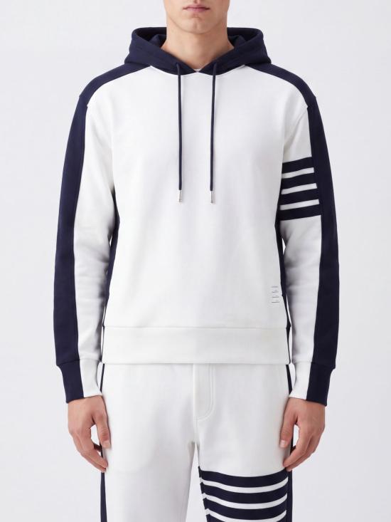 26FW 톰브라운 긴팔 티셔츠 MJT579A00535 104 White