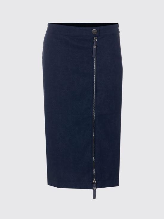 26FW 핑코 스커트 107806A3MD G56 Blue - PINKO
