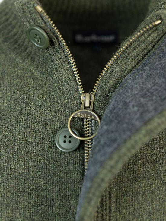 26FW 바버 스웨터 MKN0731 GN73 Green - BARBOUR