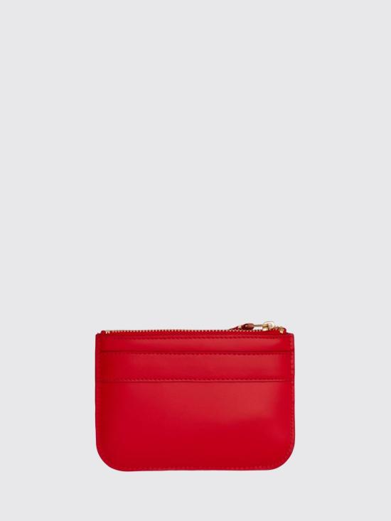 26FW 꼼데가르송 클래식 레더 라인 파우치 SA8100BB 2 Red - COMME DES GARCONS