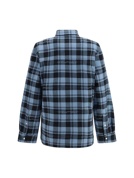 26FW 오프화이트 셔츠 2FG00659T W459 BLUE - OFF WHITE