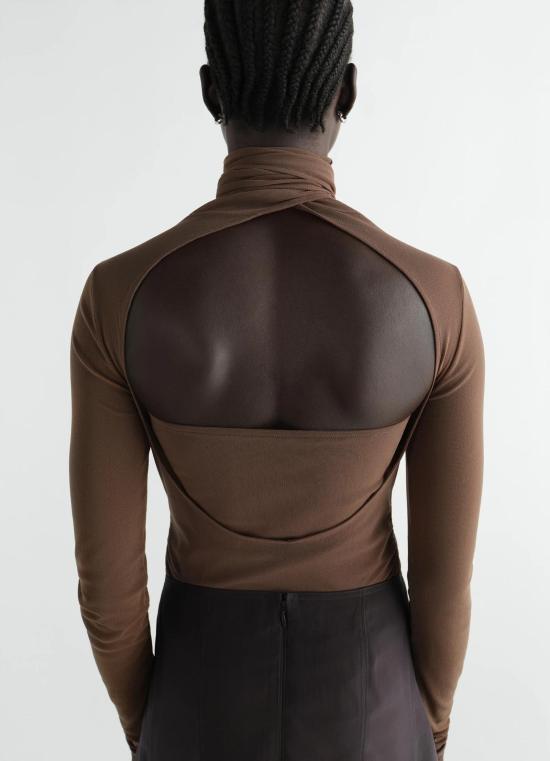 26FW 르메르 셔츠 TS0053LJ1070 BR423 CACAO - LEMAIRE