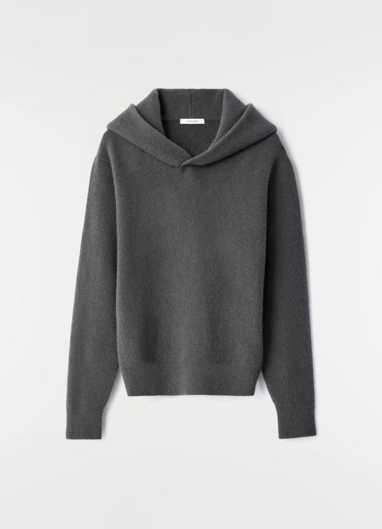 26FW 르메르 스웨터 캐시미어 후드 PO0043LK1062 BK502 STONE