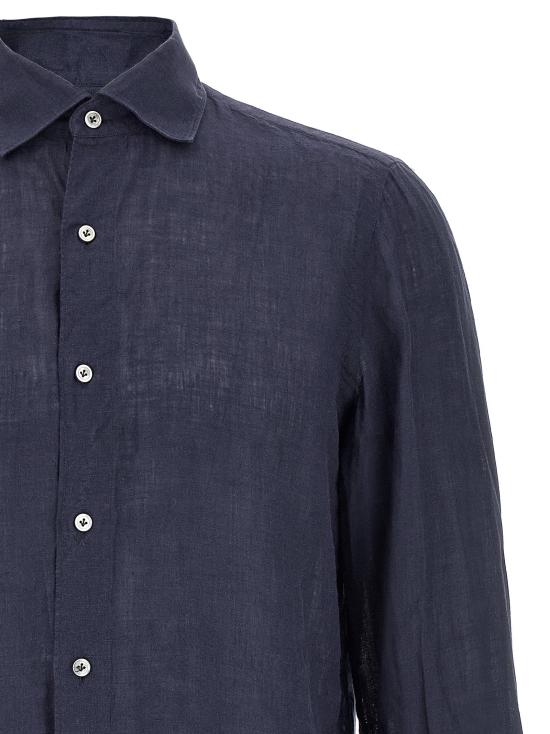  피나모레 셔츠 LDC065011 NAVY - FINAMORE