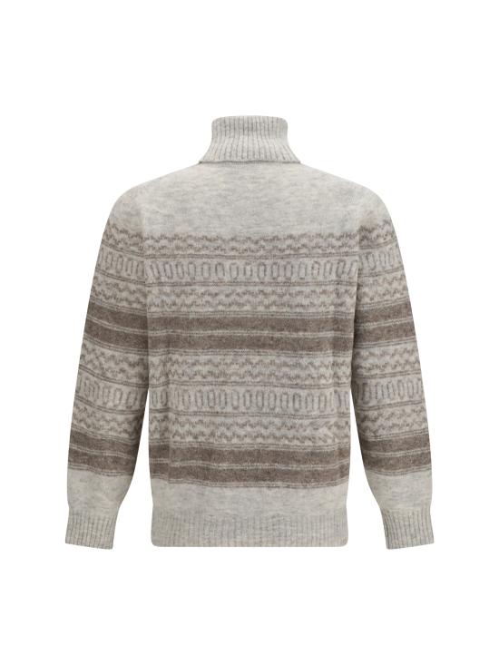 26FW 브루넬로 쿠치넬리 스웨터 MTF710003 CBW82 NEBBIA CASTAGNA - BRUNELLO CUCINELLI