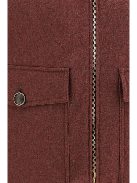 26FW 브루넬로 쿠치넬리 패딩 MM4701624 CEY82 LAVA BISCOTTO BROWN - BRUNELLO CUCINELLI