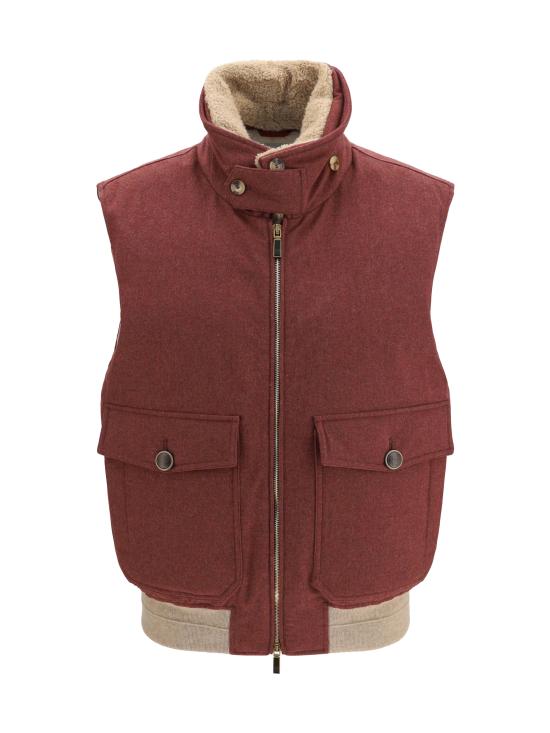26FW 브루넬로 쿠치넬리 패딩 MM4701624 CEY82 LAVA BISCOTTO BROWN