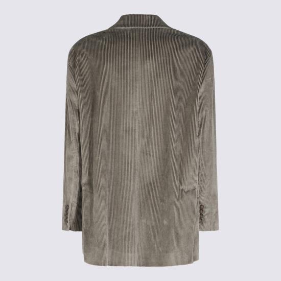 26FW 브루넬로 쿠치넬리 수트 자켓 MA1807105 C983 ORIGANO - BRUNELLO CUCINELLI