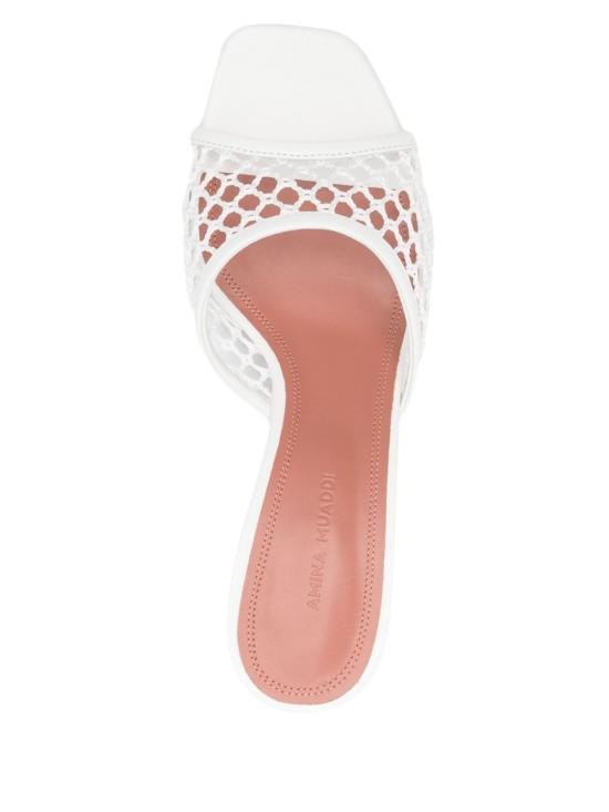  아미나 무아디 샌들 LUPITANETSLIPPER70 WHITENETWHITENAPPA - AMINA MUADDI