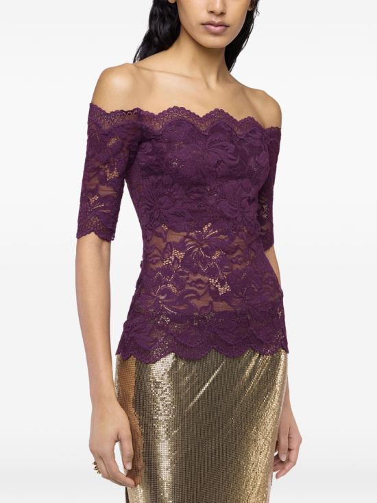 26FW 파코라반 긴팔 티셔츠 26AJTO697PA0170 P534 PURPLE - PACO RABANNE
