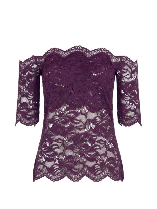 26FW 파코라반 긴팔 티셔츠 26AJTO697PA0170 P534 PURPLE