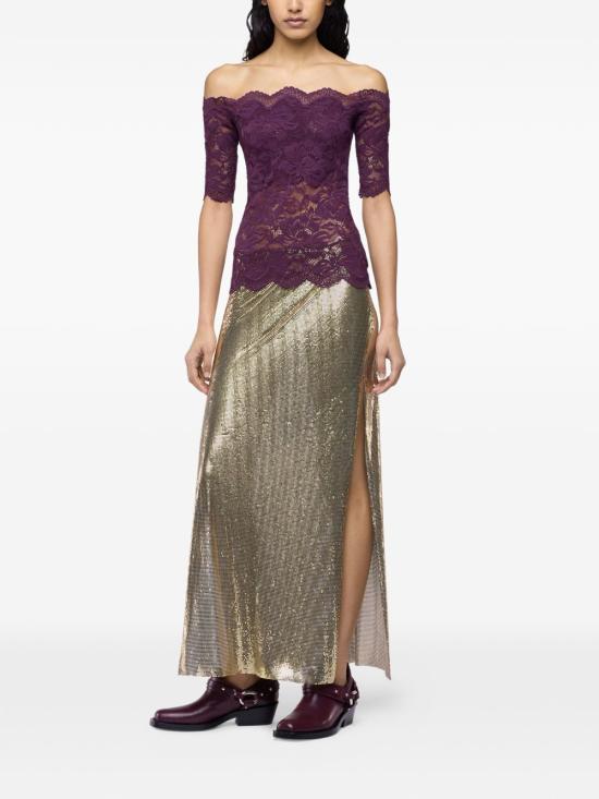 26FW 파코라반 긴팔 티셔츠 26AJTO697PA0170 P534 PURPLE - PACO RABANNE