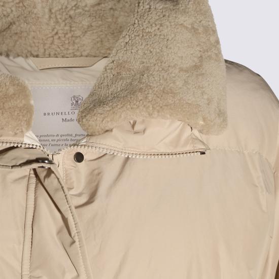 26FW 브루넬로 쿠치넬리 숏패딩 MH5257474 C018 SABBIA - BRUNELLO CUCINELLI