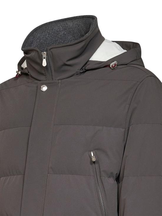 26FW 브루넬로 쿠치넬리 패딩 MV4061823 CXD26 ACCIAIO PIOMBO - BRUNELLO CUCINELLI