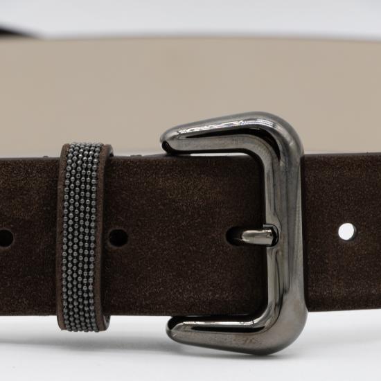 26FW 브루넬로 쿠치넬리 벨트 M0DELC33I C9885 ESPRESSO - BRUNELLO CUCINELLI