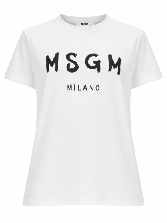 26FW 엠에스지엠 탑 2000MDM510 20000201 WHITE - MSGM