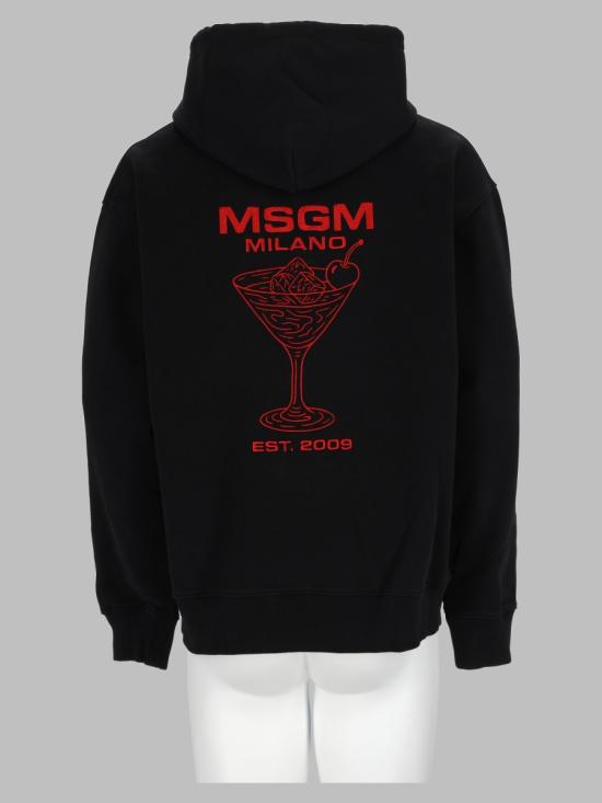 26FW 엠에스지엠 긴팔 티셔츠 4140MM117SE 26759999 BLACK - MSGM