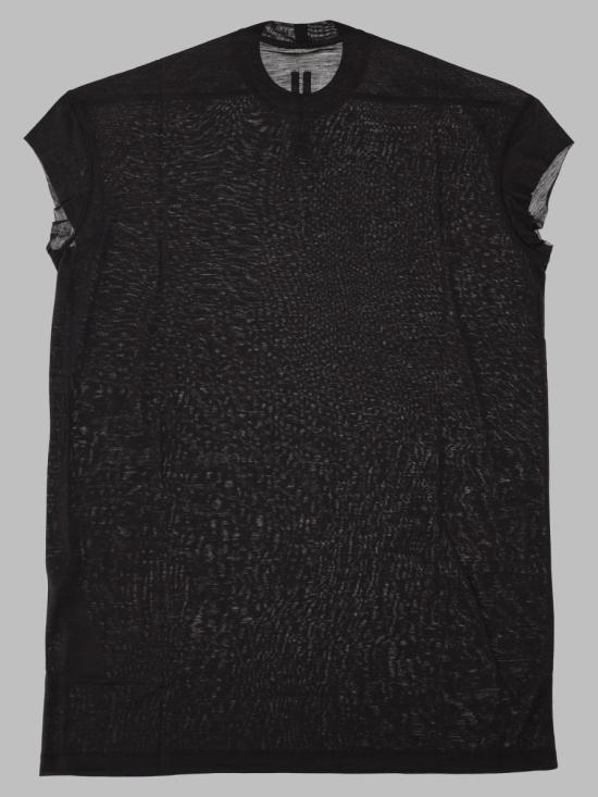 26FW 릭 오웬스 민소매 티셔츠 RR02F4255 JSW09 BLACK - RICK OWENS