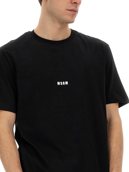 26FW 엠에스지엠 반팔 티셔츠 2000MM500 20000299 BLACK - MSGM