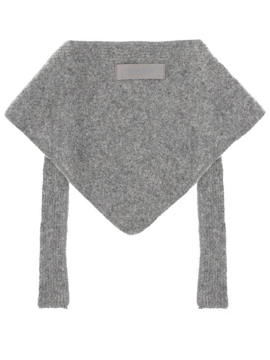 26FW 자크뮈스 르 샤를 그로 그레인 숄 ACU00669AK0 0227970 GREY - JACQUEMUS