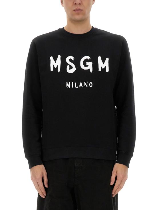 26FW 엠에스지엠 긴팔 티셔츠 2000MM513 30000099 BLACK - MSGM