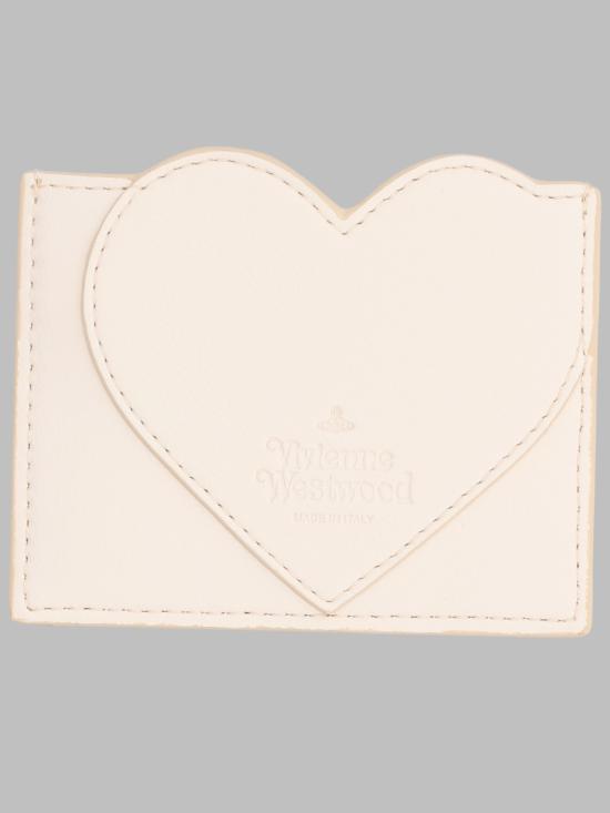 26FW 비비안웨스트우드 ORB 크로코다일 엠보싱 슬림 카드 지갑 5403000MW S0026A401 WHITE - VIVIENNE WESTWOOD