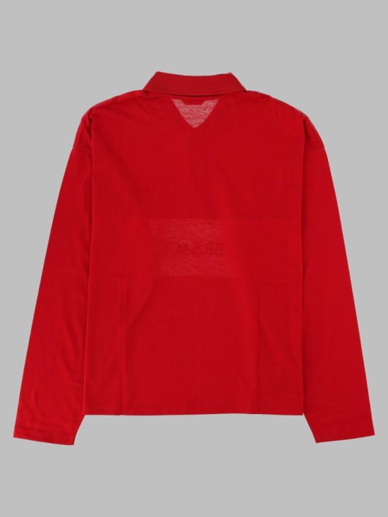 26FW 베르사체 폴로 티셔츠 1025429 1A183911RC40 RED - VERSACE