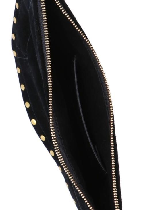 26FW 이자벨마랑 오스칸 소프트 지퍼 백 BF0066FA B2C03M01BK BLACK - ISABEL MARANT
