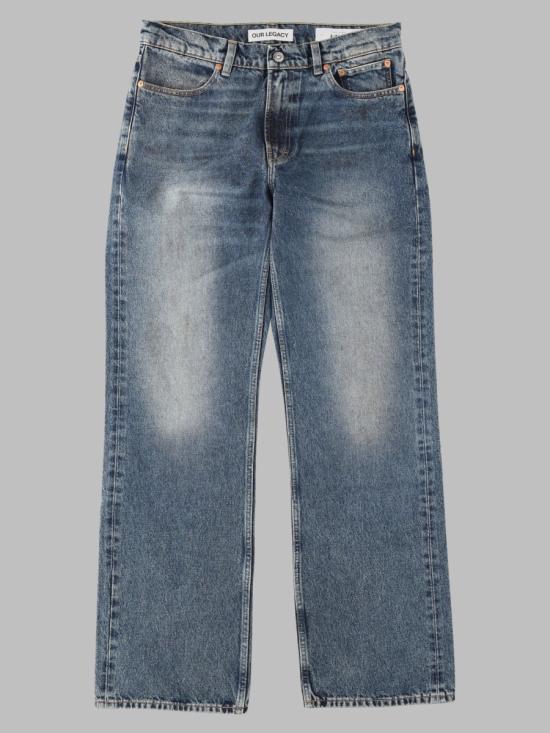 26FW 아워레가시 칼슨 컷 앨리 캣 워시 데님 팬츠 M4265CA ALLEYCATWASH DENIM