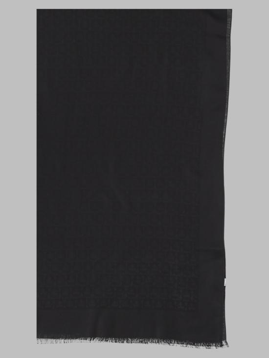 26FW 살바토레 페라가모 머플러/스카프 725357 327987002 BLACK - SALVATORE FERRAGAMO