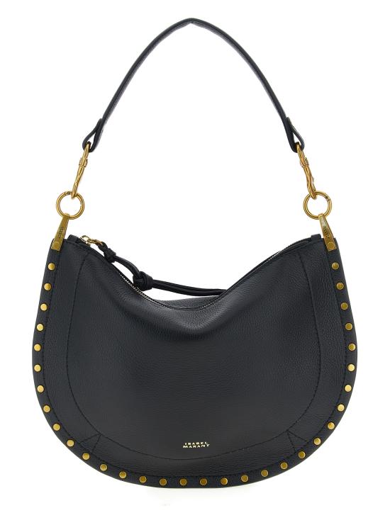 26FW 이자벨마랑 오스칸 호보 지퍼백 BF0066FA C3C22M01BK BLACK