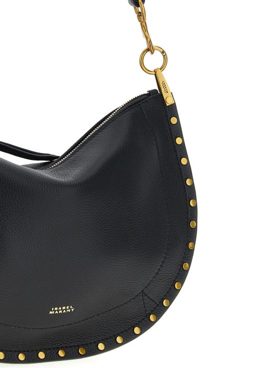 26FW 이자벨마랑 오스칸 호보 지퍼백 BF0066FA C3C22M01BK BLACK - ISABEL MARANT