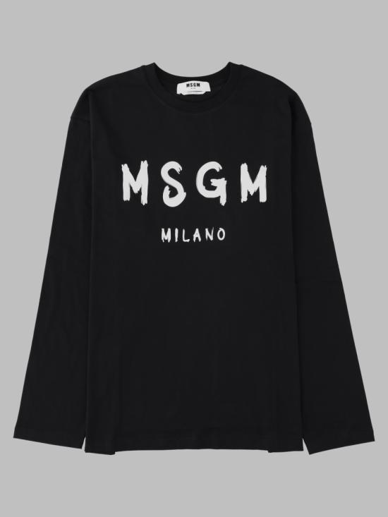 26FW 엠에스지엠 반팔 티셔츠 2000MM511 20000299 BLACK - MSGM