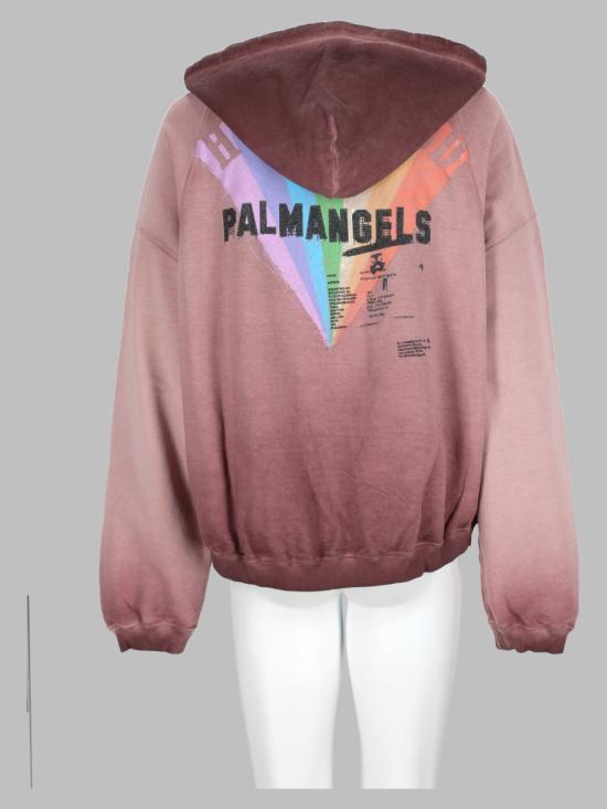 26FW 팜앤젤스 긴팔 티셔츠 PAMBB007FL001 6084 BROWN - PALM ANGELS
