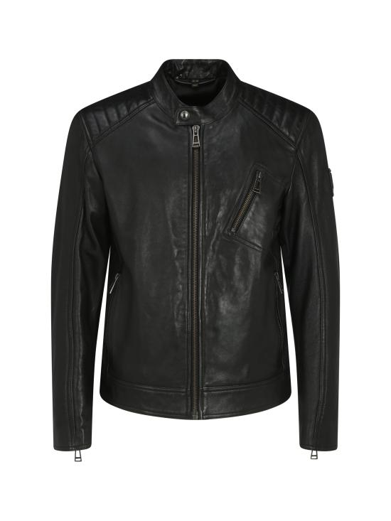 26FW 벨스타프 V 레이서 2.0 레더 100038 BLACK