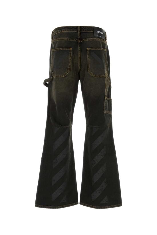 26FW 오프화이트 데님 팬츠 OMYA19JF26DEN00200 DIRBLA DIRTYBLACK - OFF WHITE