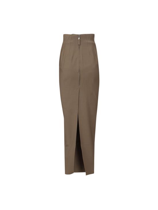 26FW 릭 오웬스 미디 스커트 RP02F5364 WST34 BROWN - RICK OWENS
