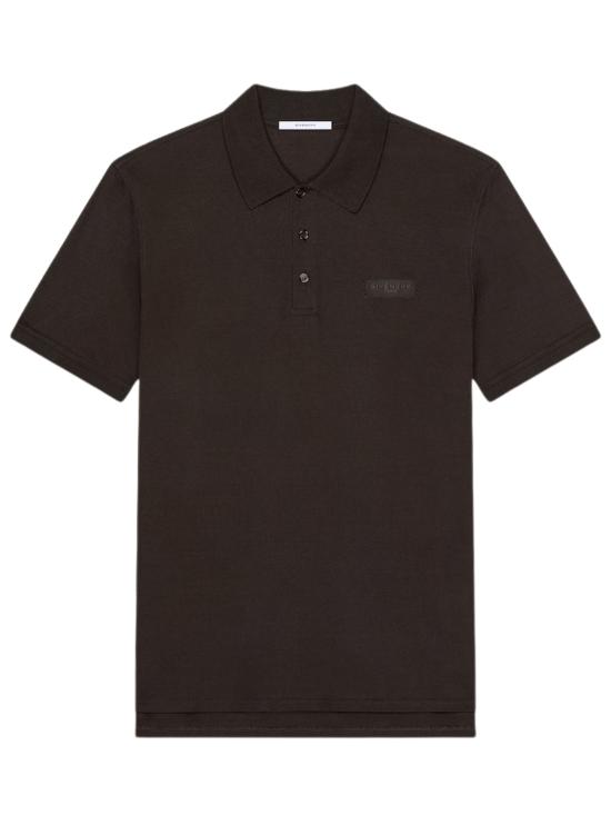 26FW 지방시 폴로 티셔츠 BML00G3YTX 001 BLACK
