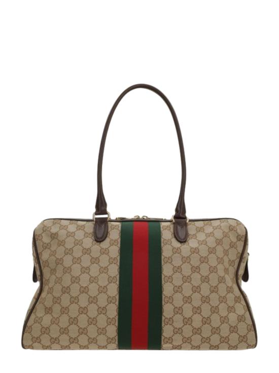 26FW 구찌 보르세토 GG 캔버스 라지 보스턴백 866734 FAFV99653 BEIGE - GUCCI