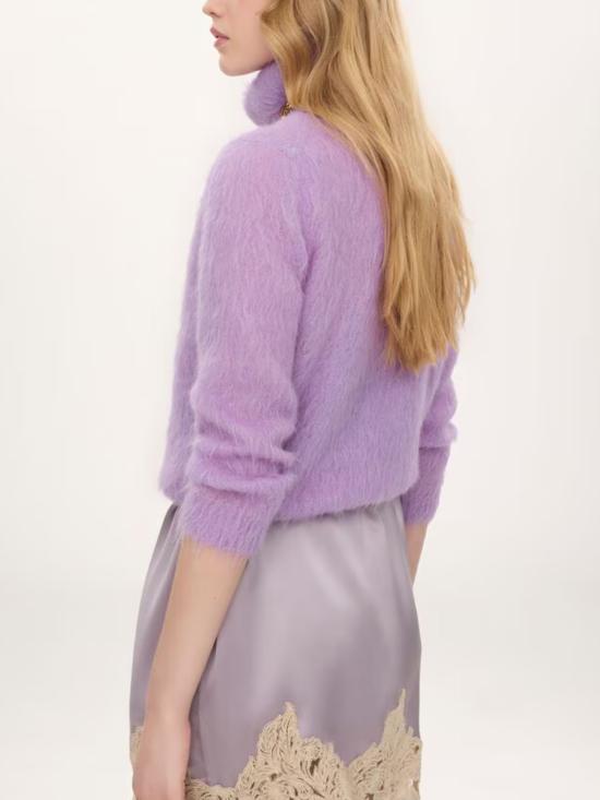 26FW 끌로에 스웨터 CH26AMP16720 508 LILAC - CHLOE
