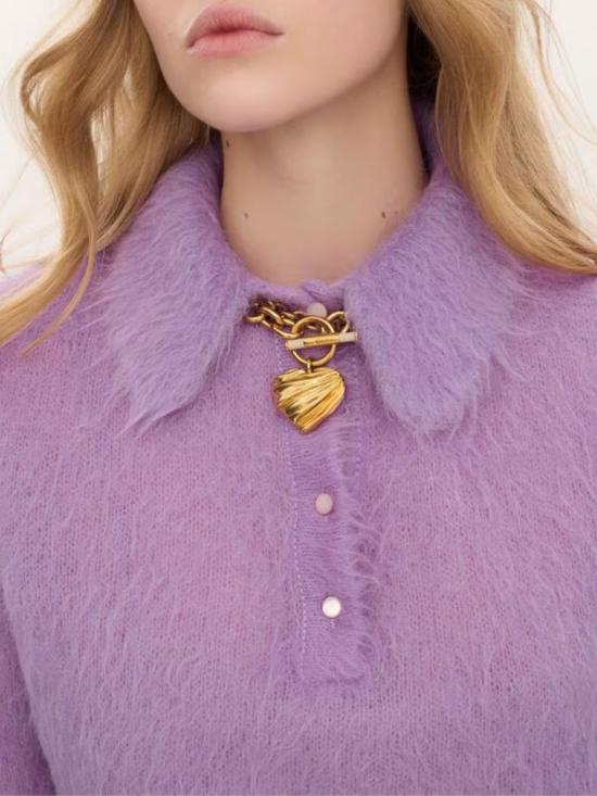 26FW 끌로에 스웨터 CH26AMP16720 508 LILAC - CHLOE
