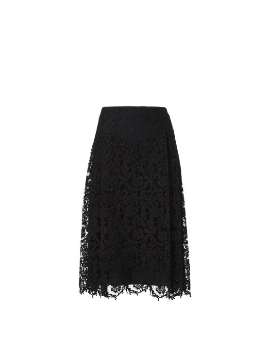 26FW 펜디 미디 스커트 FQ7762 B1U2F0QA1 BLACK